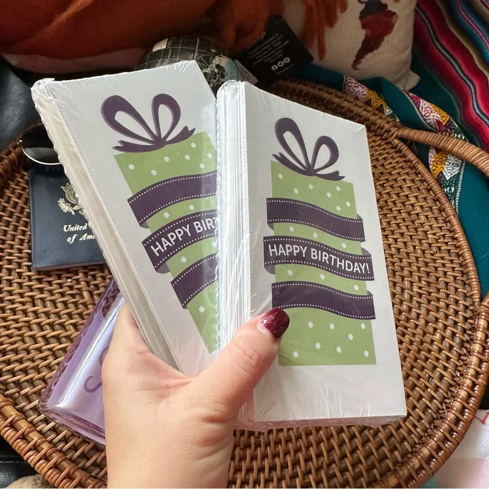 SCENTSY Branded Water Bottle and 2 Packs of SCENTSY Consultant Birthday Cards